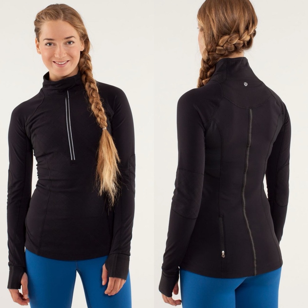 Lululemon Run Toasty Tech Pullover Size 10